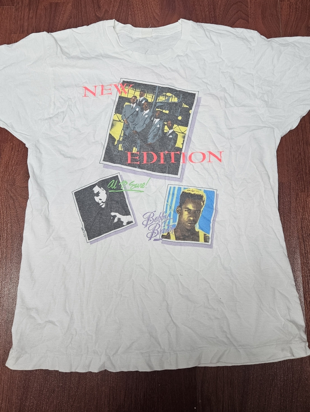 Vintage 1989 New Edition Heartbreak Tour Graphic Tee